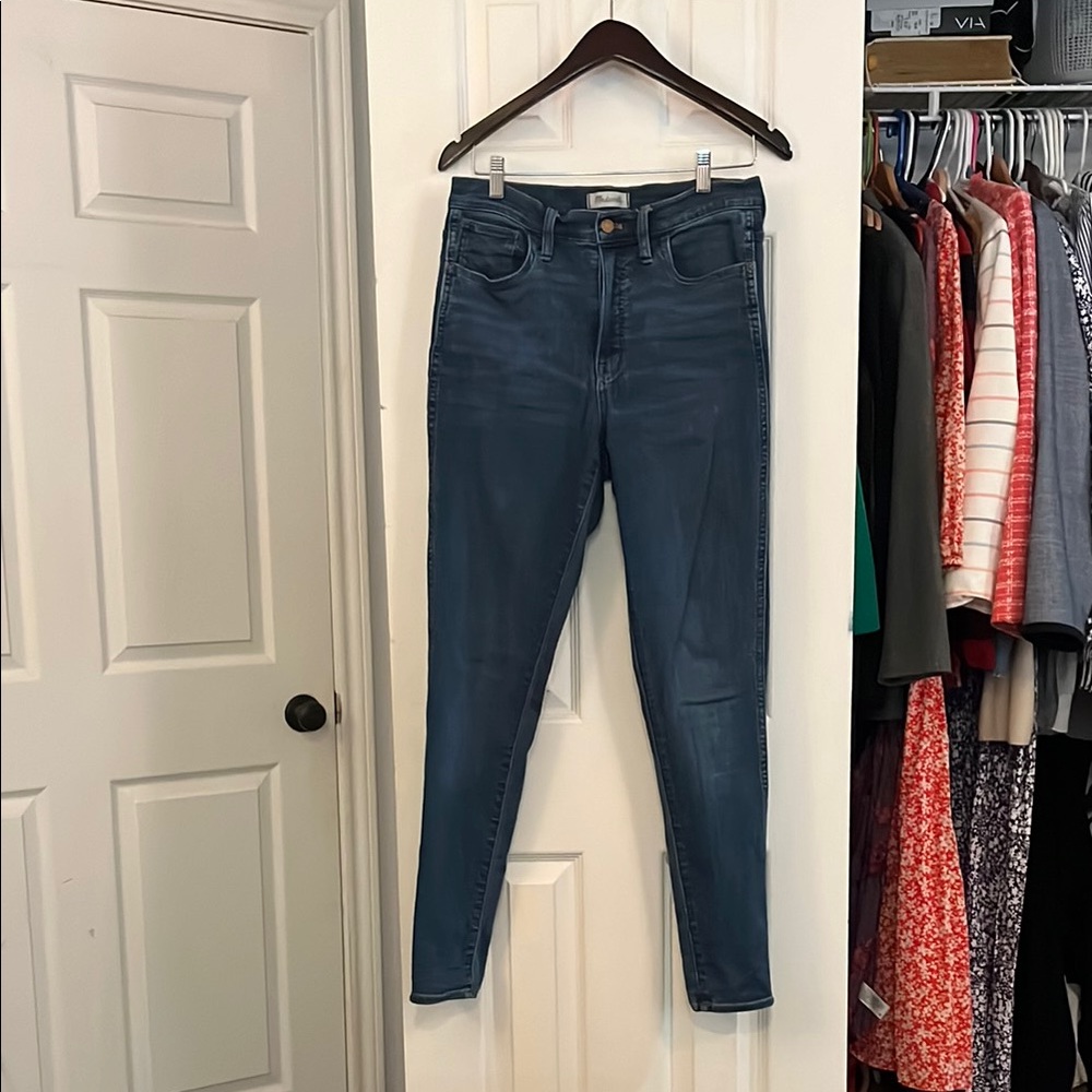 Madewell Blue Skinny Jeans Classic Fit